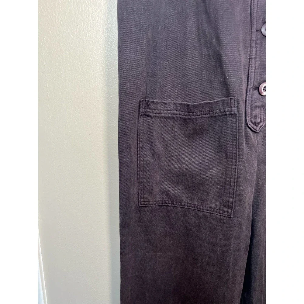 Jungmaven - Button Front Jumper in Navy; Medium. - Picture 9 of 13